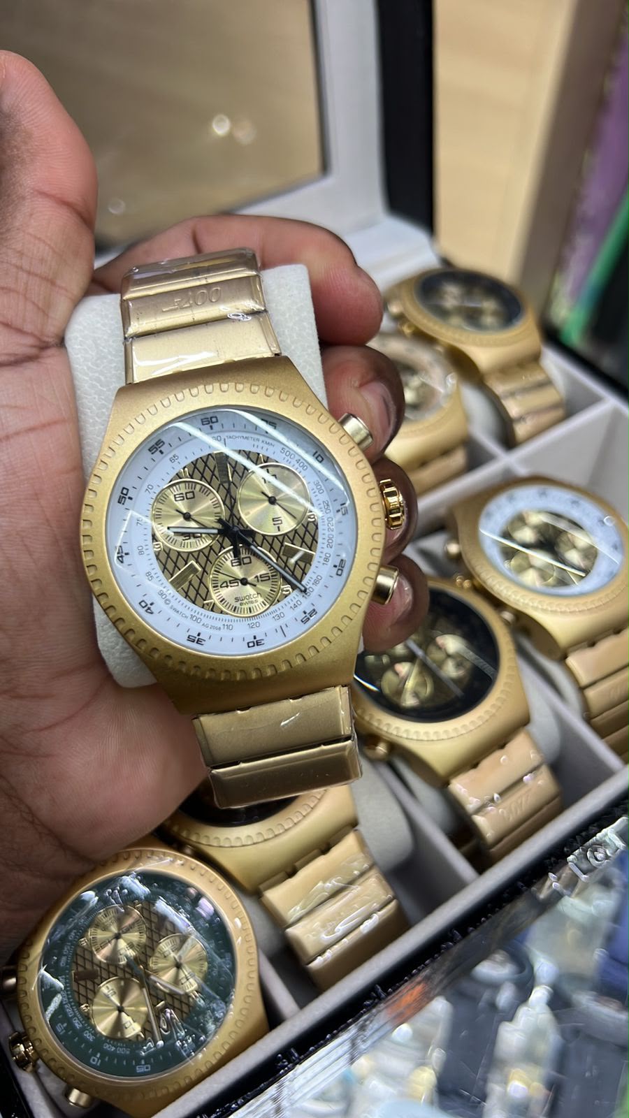 Coleção de relógios gold DRIIP STORY